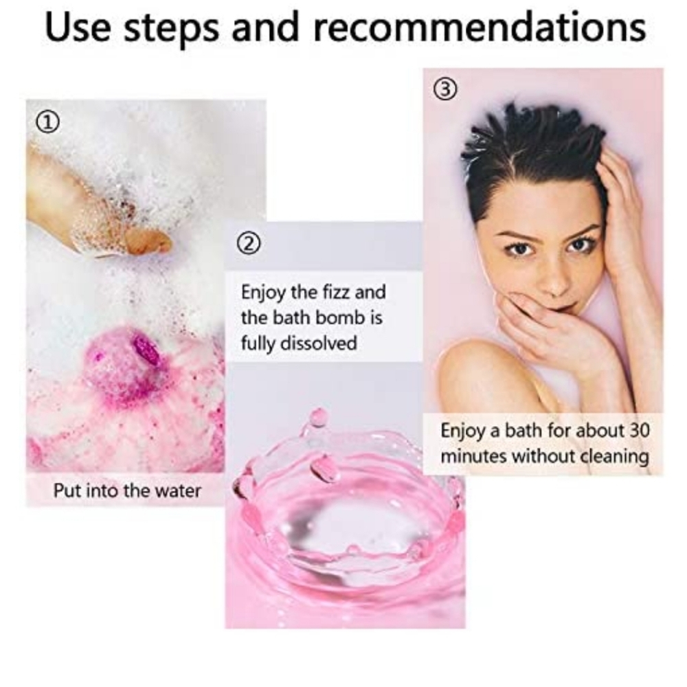 NWT Naga Living Set of 4 Bath Bombs - Picture 6 of 6